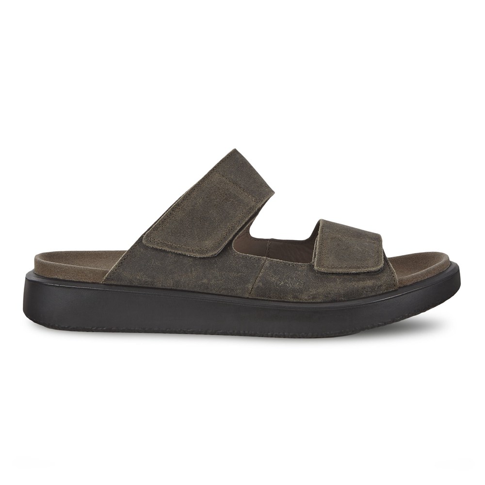 ECCO Mens Sandals Dark Grey - Flowt - UGT-827035